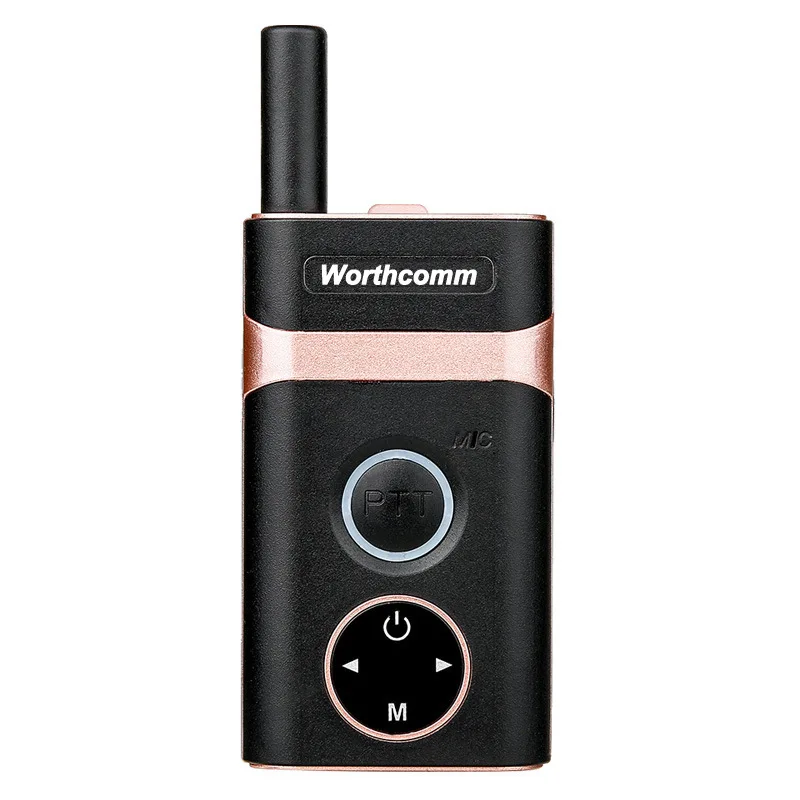 

Micro-mini walkie talkie for restaurant hotel hair salon service industry dedicated wireless intercom ultra-thin high volume