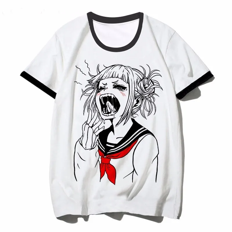 Футболка с японским аниме Senpai футболка для мужчин и женщин Boku No Hero academic Harajuku