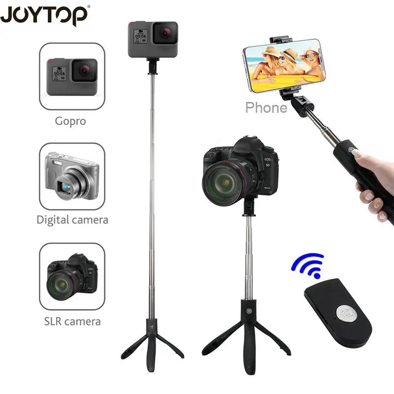 

Bluetooth Remote Selfie Stick With Tripod Portable Handheld Gopro Stick Tripod Monopod For Smartphone For Gopro Action Camera