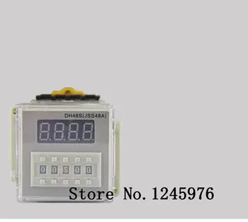 

Digital display time relay DH48S-1Z cycle control Delay relay 0.01S-990H 8PIN with base DC12V/24V/36V/AC110V/220V/380V DH48S-2Z