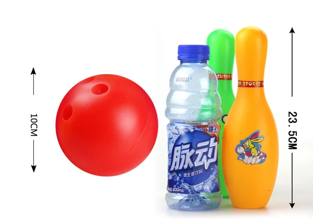 Cheap Children bowling toys / fitness sports large plastic bowling 12pcs/set baby toys for children/kids gifts