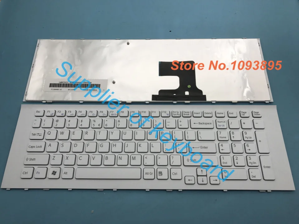 Новая английская клавиатура для ноутбука SONY Vaio PCG 91311L 91311M 91311 M 91312V 71411V белый цвет