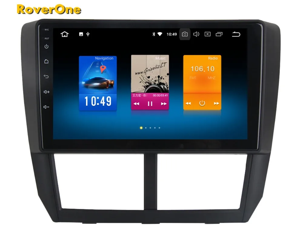 Excellent RoverOne Car Radio GPS For Subaru Forester Impreza 2008 - 2012 Android 9.0 Octa Core Touchscreen Multimedia Player Head Unit 5 Excellent RoverOne Car Radio GPS For Subaru Forester Impreza 2008 - 2012 Android 9.0 Octa Core Touchscreen Multimedia Player Head Unit 5