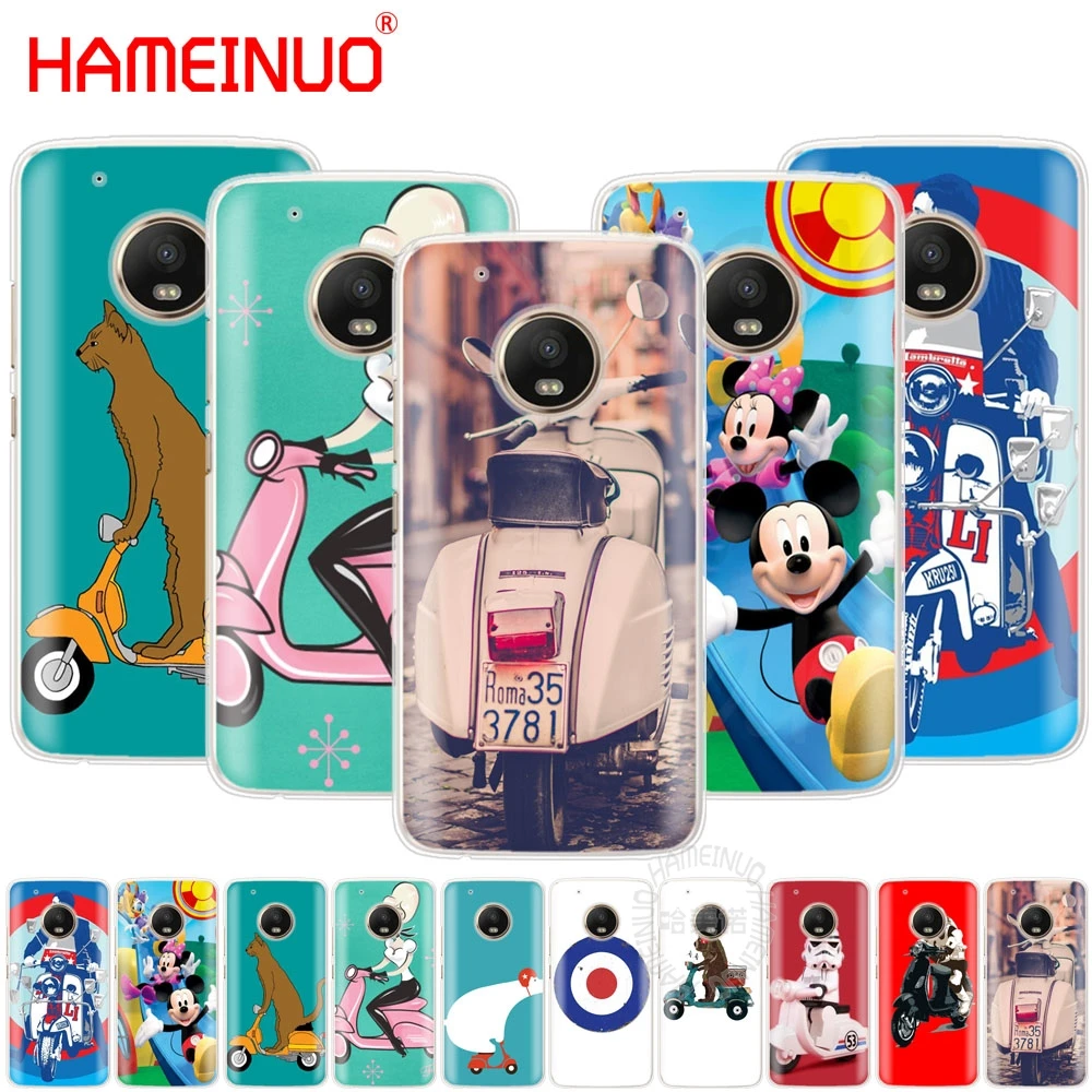 

HAMEINUO scooter Motorcycles case cover for For Motorola Moto X4 E4 C G6 G5 G5S G4 Z2 Z3 PLAY PLUS