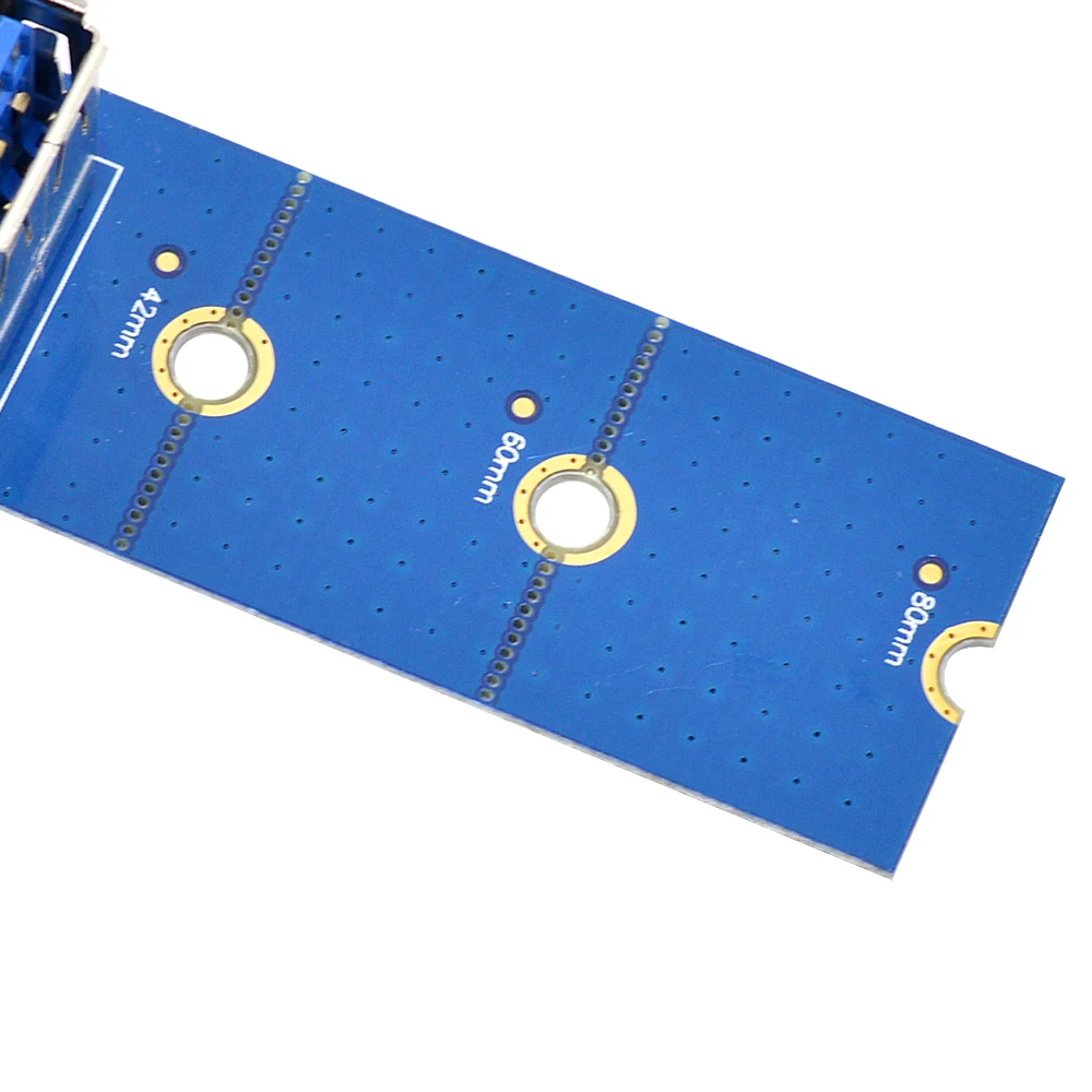 CHIPAL 100 шт. переходник NGFF M.2 к USB 3 0 карта M2 адаптер для PCI E 1X 16X Удлинительный кабель