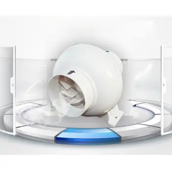 

220V 6.7 inch inline duct fan pipe extractor exhaust fan mini ventilation fan for ceiling bathroom fan kitchen toilet ventilator