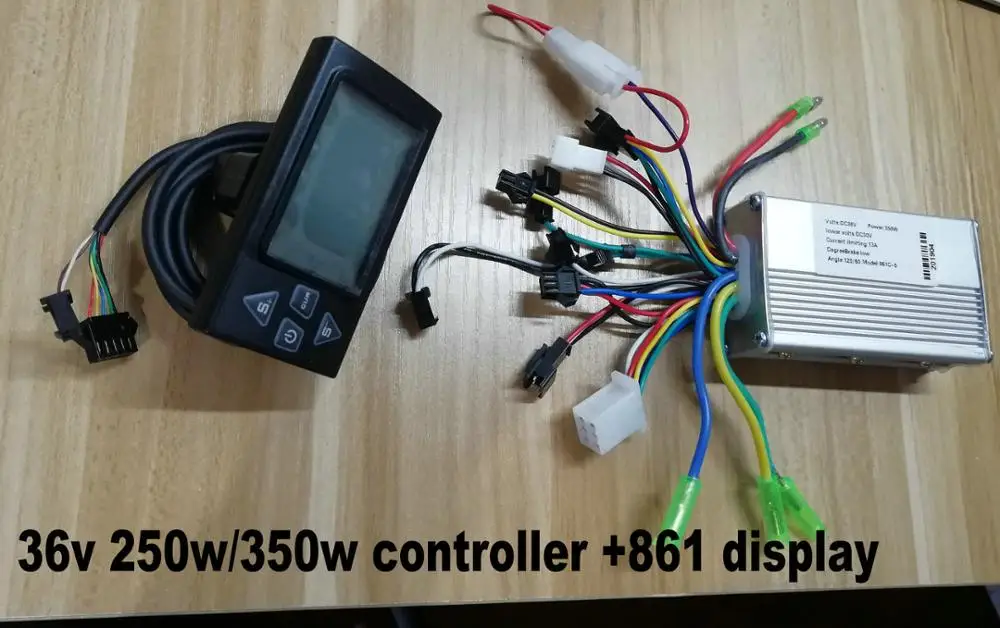 24v36v48v250w350w controller&LCD display manual control panel dashboard