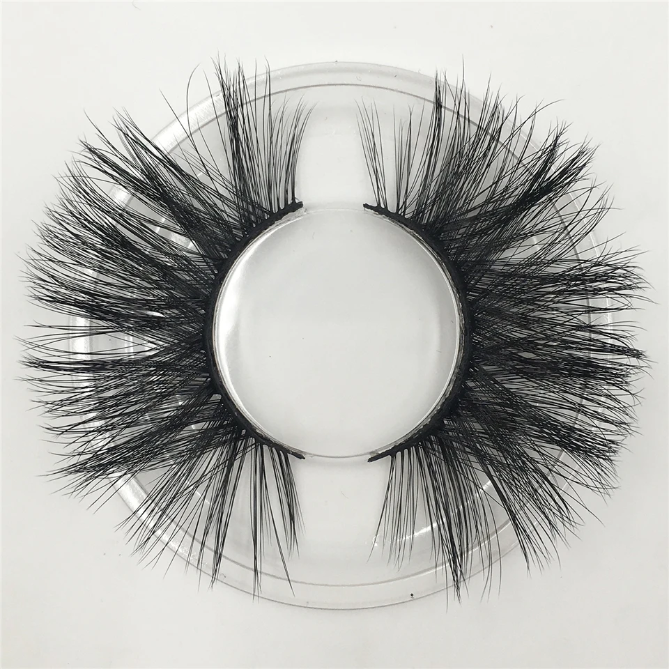 

Eye Lashes Wholesale 25 mm Mink Eyelashes Makeup Tool Dramatic Long Messy Cross Upper Eyelash Extension False Eyelashes CXPC-9