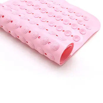 

Bathroom Anti-Slip Mat Bath Shower Toilet Drain Mat Floor Carpet Water Absorption Rug