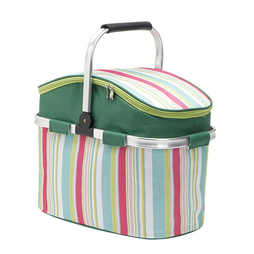 26L Picnic Bag Insulated Lunch Tote Picnic Backpack Picnic Basket for