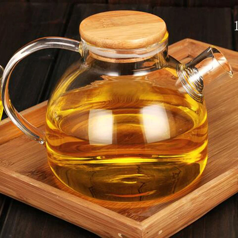 

Thickening flower pot Large high temperature resistant glass tea set heat resistant glass teapot large capacity glass pot
