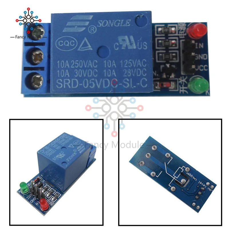 

5V 1 Channel Relay Module Shield for Arduino UNO Meage 2560/1280 ARM PIC AVR High Level Trigger
