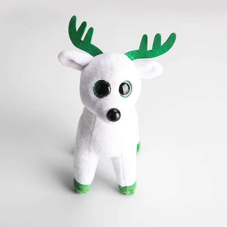 

Ty 6" 15cm Peppermint The Christmas Reindeer Stuffed & Plush Animal Collection Doll Toy