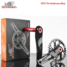 Bicycle Crank Crankset arm kit gear MTB Mountain Bike Crankset Aluminum Bike Crank Sprocket set and Bottom Bracket Kit 170mm 2017 new ultra light carbon fiber bicycle crank mtb road bike crankset mountain bike crank length 170mm 175mm bcd 104mm