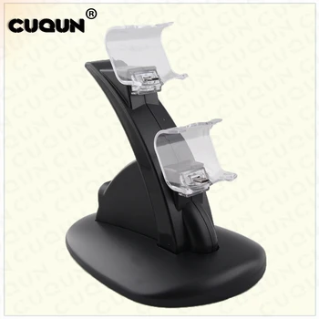 

5PCs Double Gamepad Charging Dock Game Controller Charger Dual USB Charge Dock Stand for Sony Play station 4 PS4 Controller