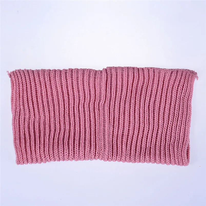 Soft Men Women Scarf Winter Warm Scarves Wrap Knitted Collar Circle Shawl Knitted Sleeves Couple Bib women scarf D20 (6)