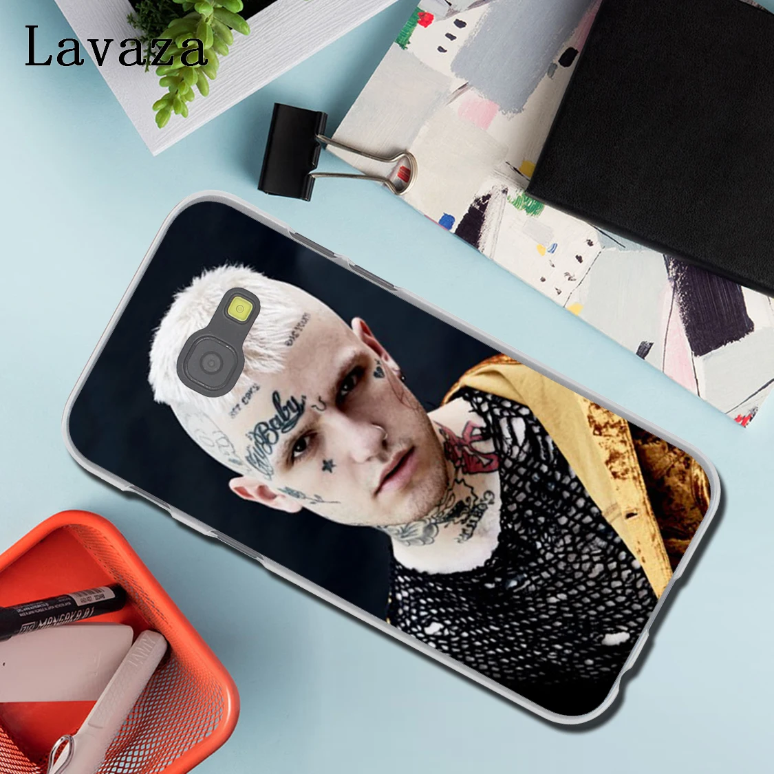 Lavaza рэп Lil открытым Прохладный Бо чехол для телефона Samsung Galaxy Note 10 8 9 A9 A8 A7 A6 плюс 2018