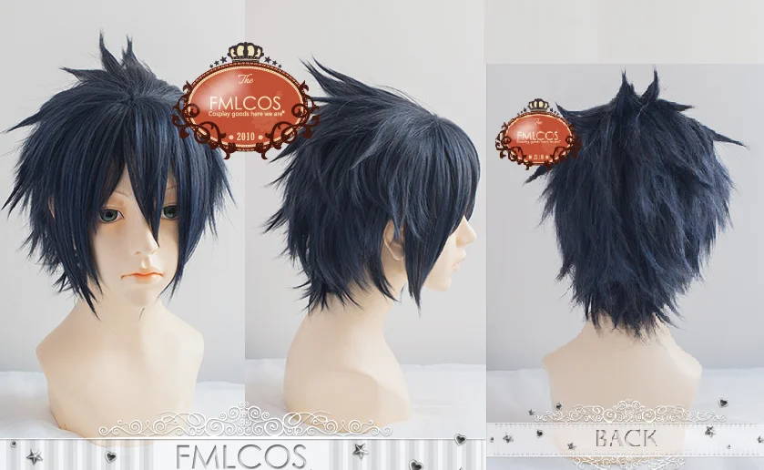 Термостойкие аниме Final Fantasy XV 15 Noctis Lucis Caelum костюм полный кружевной Косплей парик
