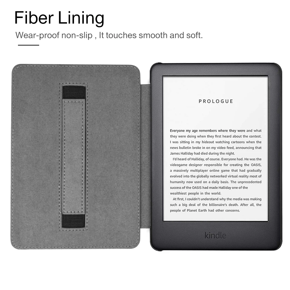 Чехол-книжка из искусственной кожи чехол для Amazon Kindle для Kindle Touch чехол 10 поколения Магнитный чехол с держателем для рук