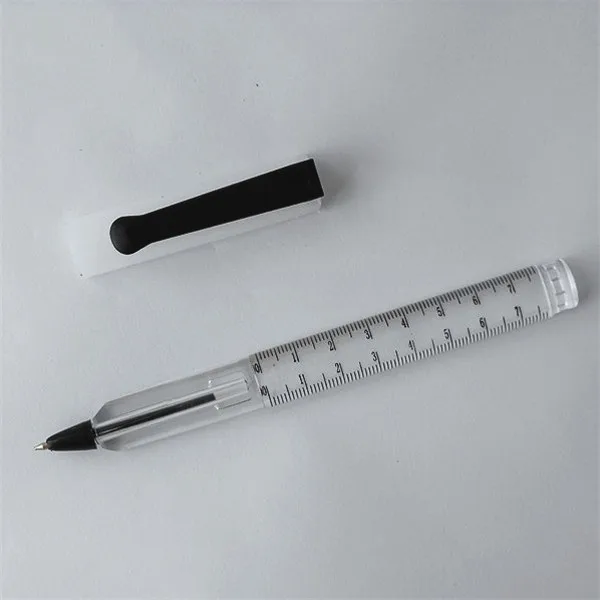 2x карманного размера ручка-как Бар увеличительное стекло пресс-папье линейка с лупой с шариковой ручкой и мм и дюймовые измерительные весы