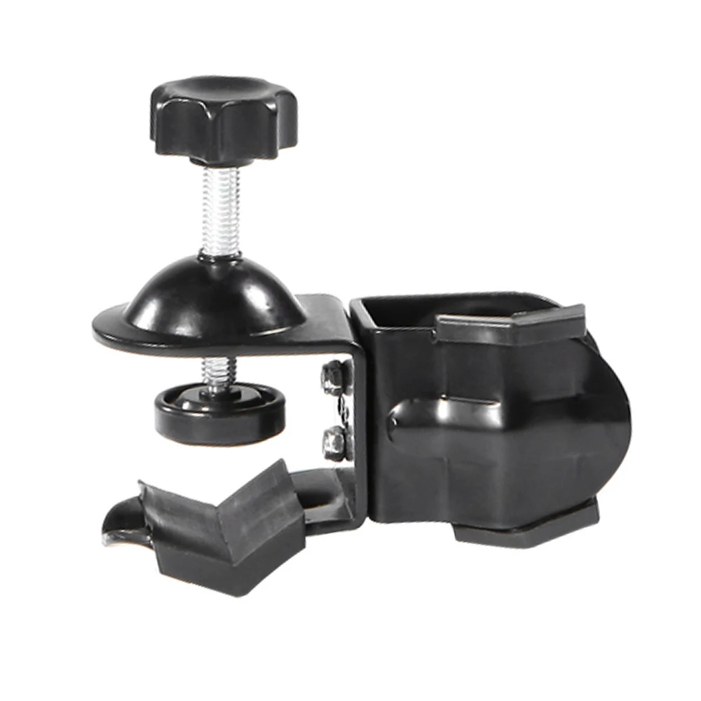 Heavy Duty Metal Dual Double U Clip C Clamp Type Bracket Mount for Photo Studio Boom Arm Light Stan