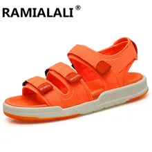 Мужские летние сандалии мужские пляжные шлепанцы; Вьетнамки; сандалии для влюбленных; Повседневная обувь; Zapatos Sandalias Hombre