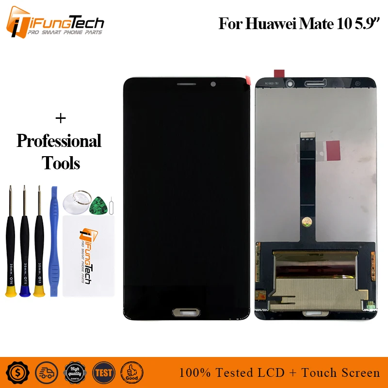 Оригинальный сенсорный экран для Huawei Mate 10 ALP L09 ЖК дисплей с дигитайзером