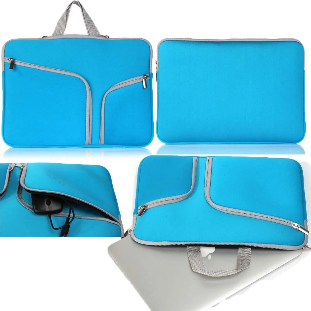 Sleeve Bag Pocket Carrying Neoprene Case For MacBook Air 11'' 12'' 13&quot Retina 13.3 15.4 Pro With touch bar 2017 |