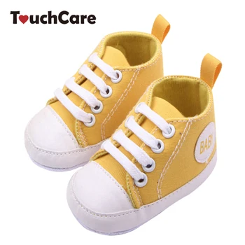 Fashion Infant Toddler Newborn Shoes Baby Girl Boy Sports Sneakers Soft Bottom Anti-slip T-tied First Walkers Prewalker