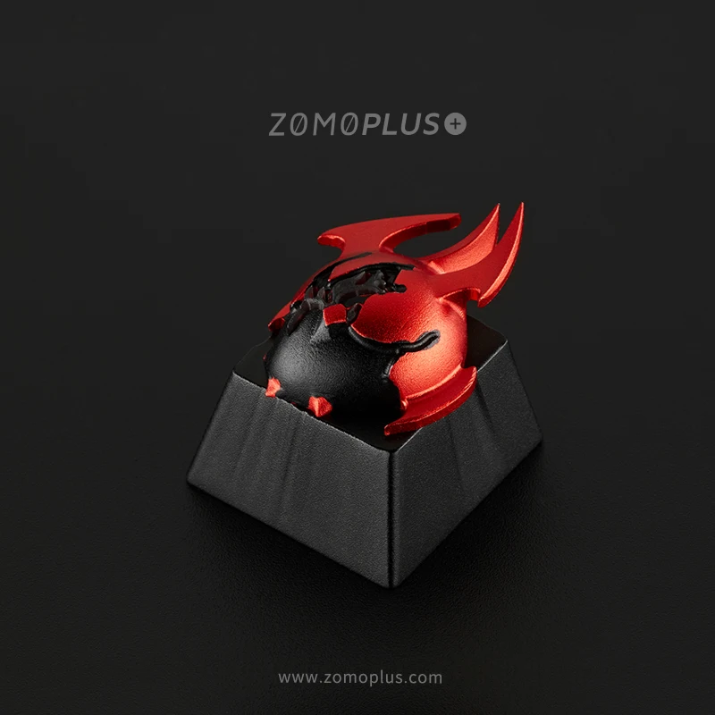 Zomo dota dota2 сердце Tarrasque Artisan Keycap CNC Анодированный Алюминиевый совместимый Cherry MX переключатели