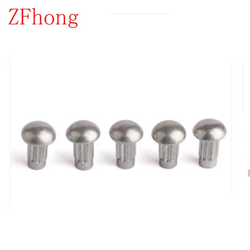 500pcs M2*4/5/6/8 round head Aluminum knurled solid rivetsolid rivet