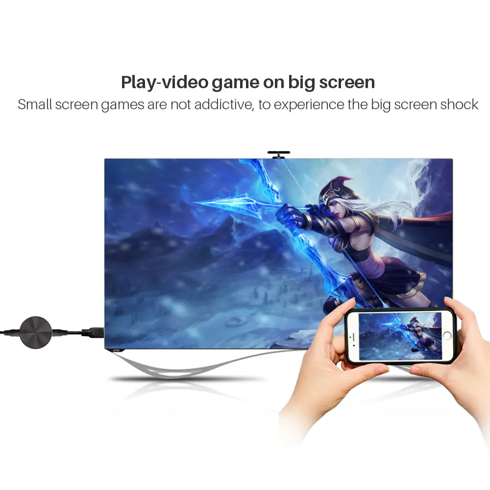Android tv Stick поддерживает YouTube Netflix Anycast Miracast Airplay DLNA 1080 P HDMI WiFi адаптер|SmartTV-стики и