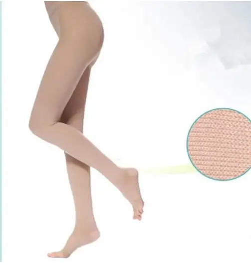 

20-30mmHg Medical Stocking Pressure Black Khaki Nylon Pantyhose Compression Stockings Stovepipe Stockings