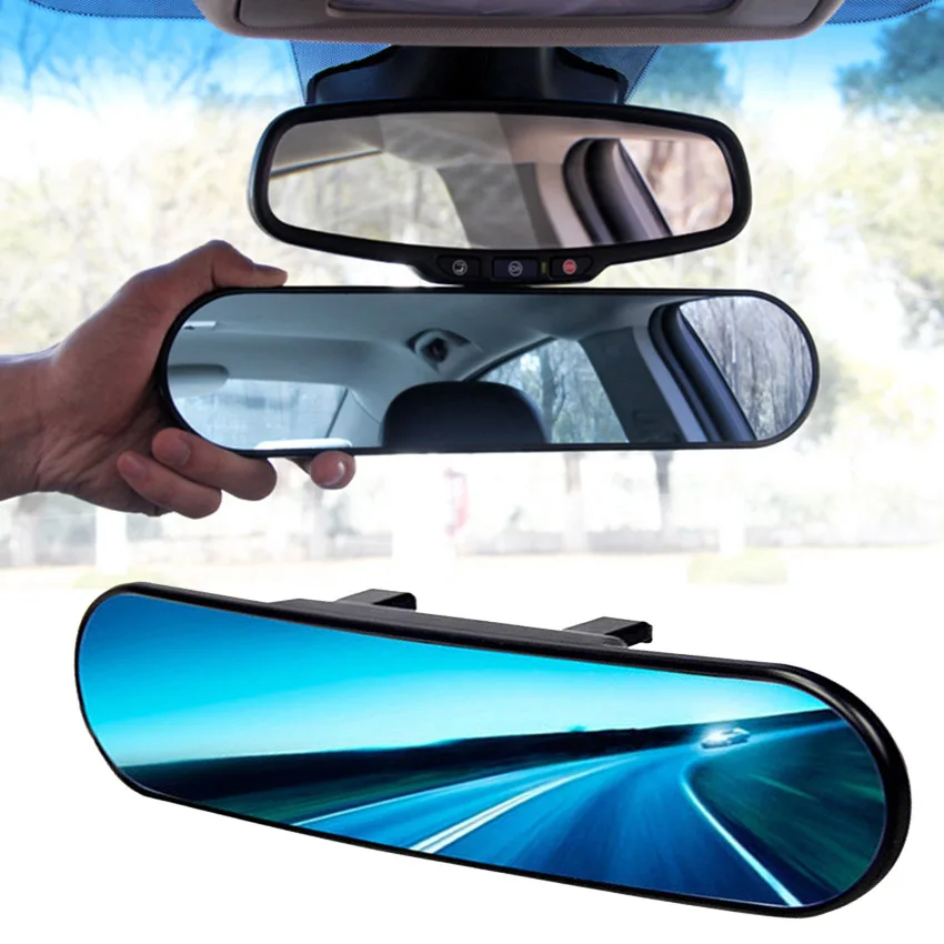 Kitbest 12 Inch Anti Glare Panoramic Rearview Mirror Martinique