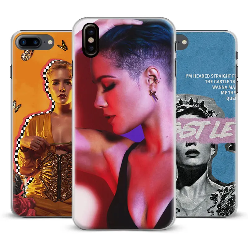 

Halsey singer Fashion Phone Case Cover Shell For Apple iPhone X 8Plus 8 7Plus 7 6sPlus 6s 6Plus 6 5 5S SE