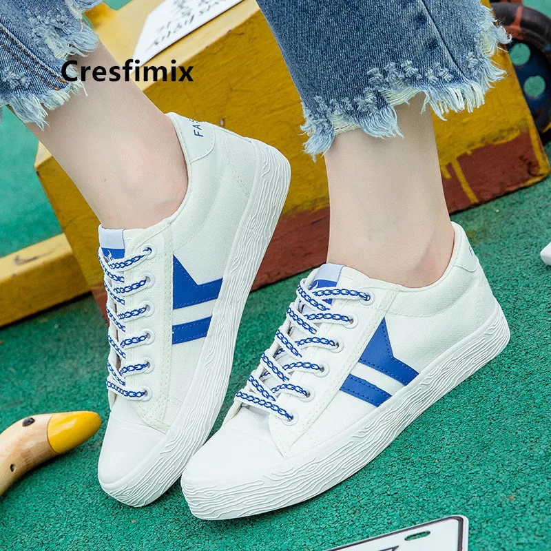 

Cresfimix male casual high quality plus size canvas shoes men cool comfortable anti skid shoes man shoes zapatos hombre a5434