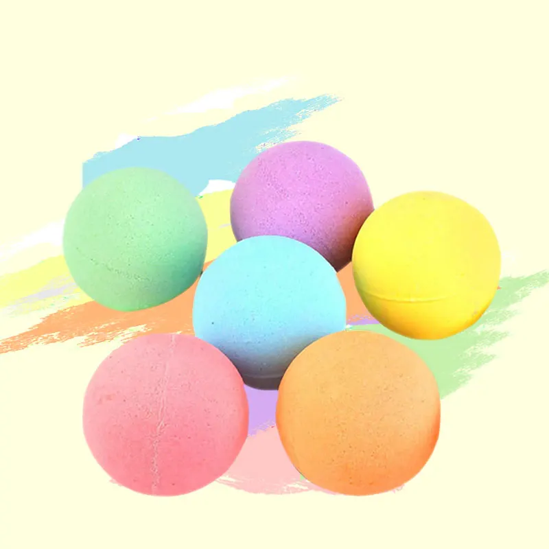 

6pcs/pack Bath Salt Ball Set Essential Oil Bath Bomb Skin Care Cleaner SPA Body Massage Beauty Whitening Fragrant Christmas Gift