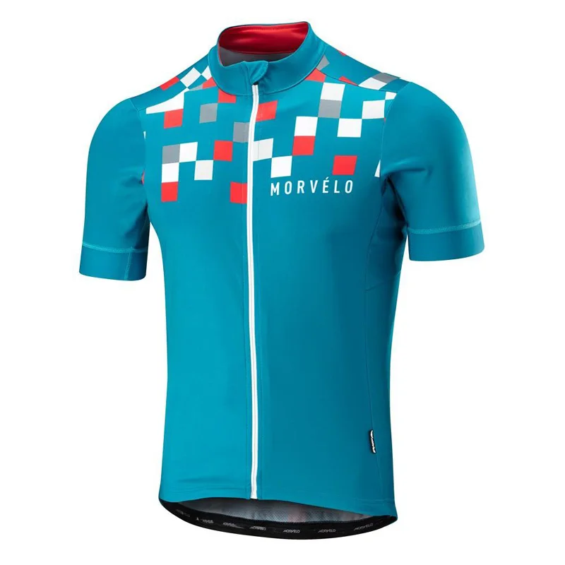 Morvelo Велоспорт Джерси велоспортивная одежда для гонок Джерсе для спортивного велосипеда Топы велосипедная рубашка с коротким рукавом ropa Ciclismo K122704 - Цвет: 03