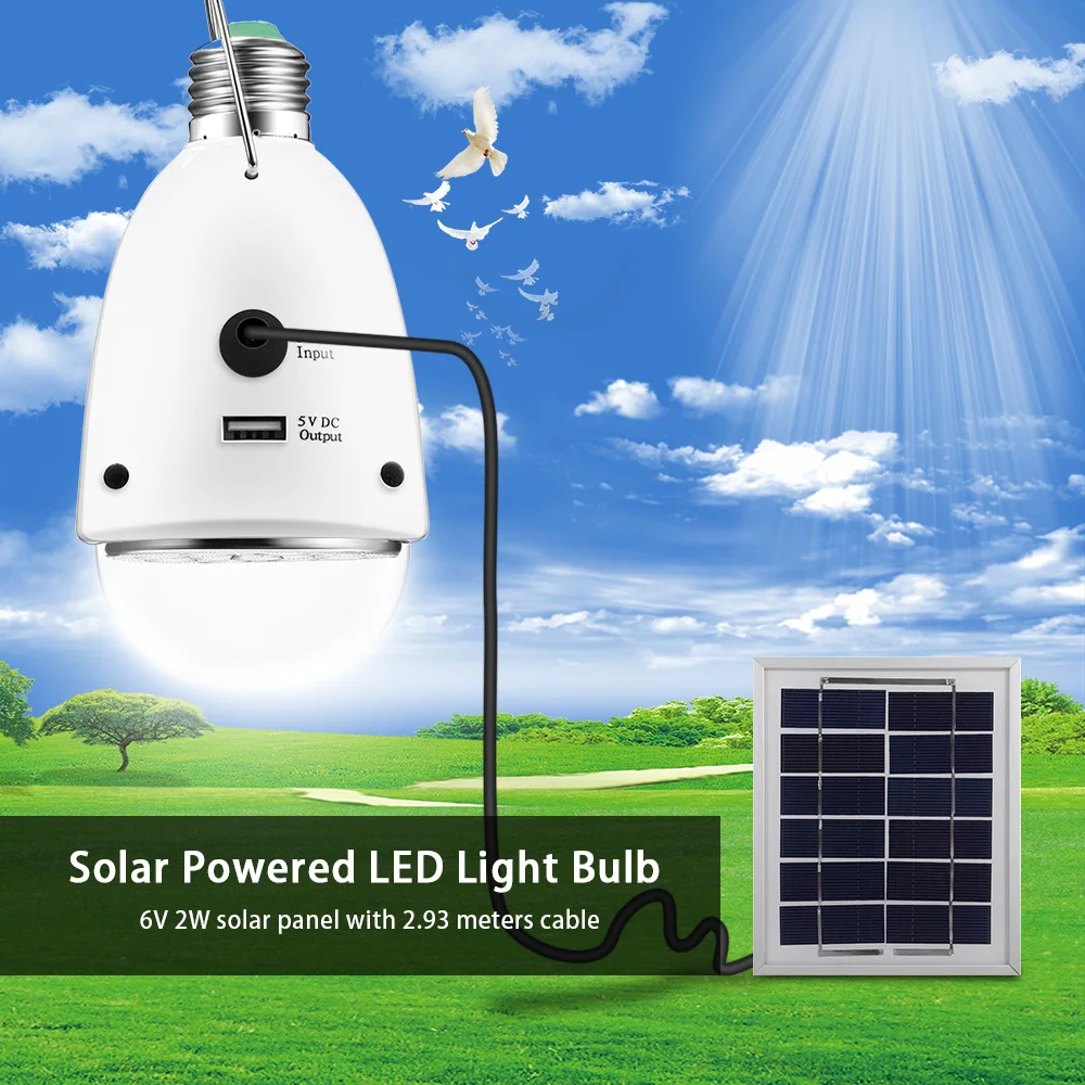

Lightme 12 LEDs Dimmable Solar Panel Powered Light Lamp with Remote Controller for Garden Yard Camping Hiking Outdoor Use