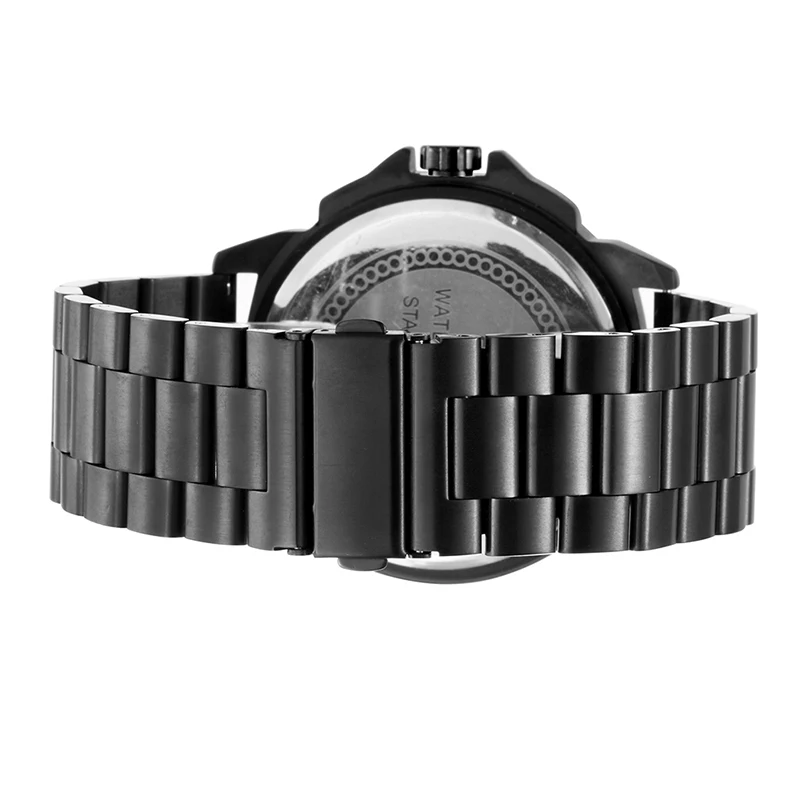 spring shape  steel watch12