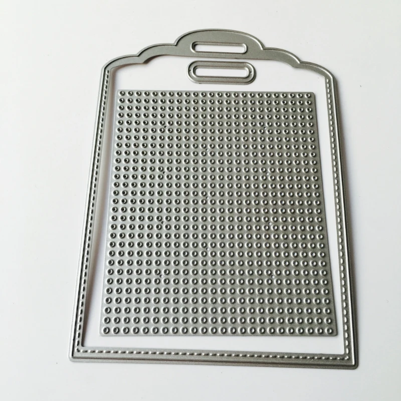 

2019 New Tag Cross Stitch Cutting Dies Stencil DIY Scrapbooking Album Card Embossing Gift
