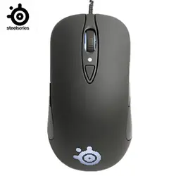 Бесплатная доставка оригинальный Steelseries сэнсэй сырой игровая мышь Steelseries двигатель Steelseries лазерная мышь тепло оранжевый издание