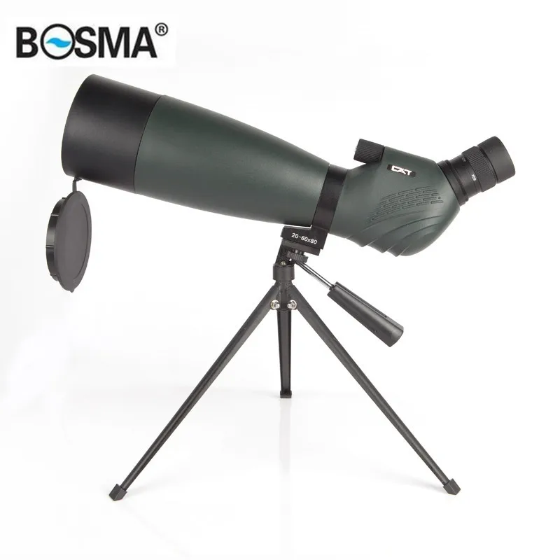 

BOSMA CAT 20-60X80 Zoom Monocular HD BAK4 Optic Lens Wider Viewing Vision Hunting Camping Bird Watching Spotting Scope Telescope