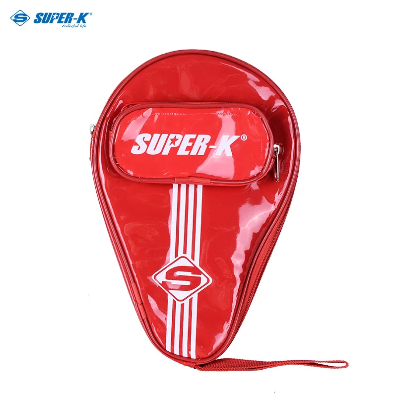 Portable Waterproof Ping Pong Paddle Bat Case Cover Table Tennis Racket Bag random color delivery (1)