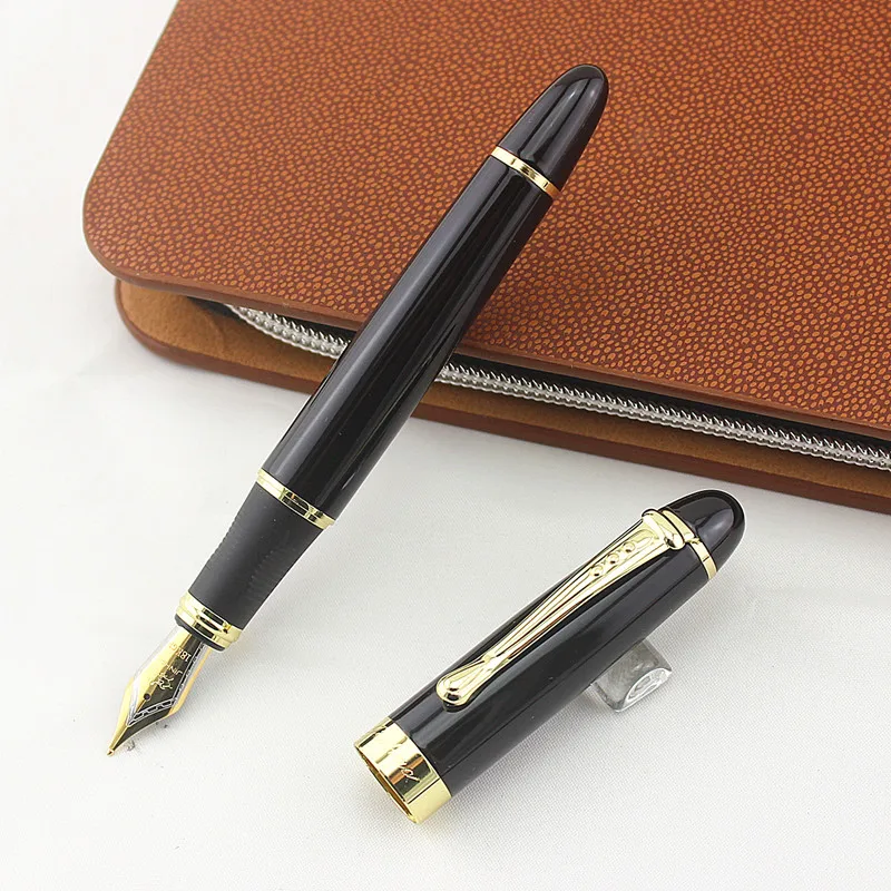 

JINHAO X450 Metal Fountain Pen Without Pencil Box luxury school Office Stationery luxury Writing Cute pens gift