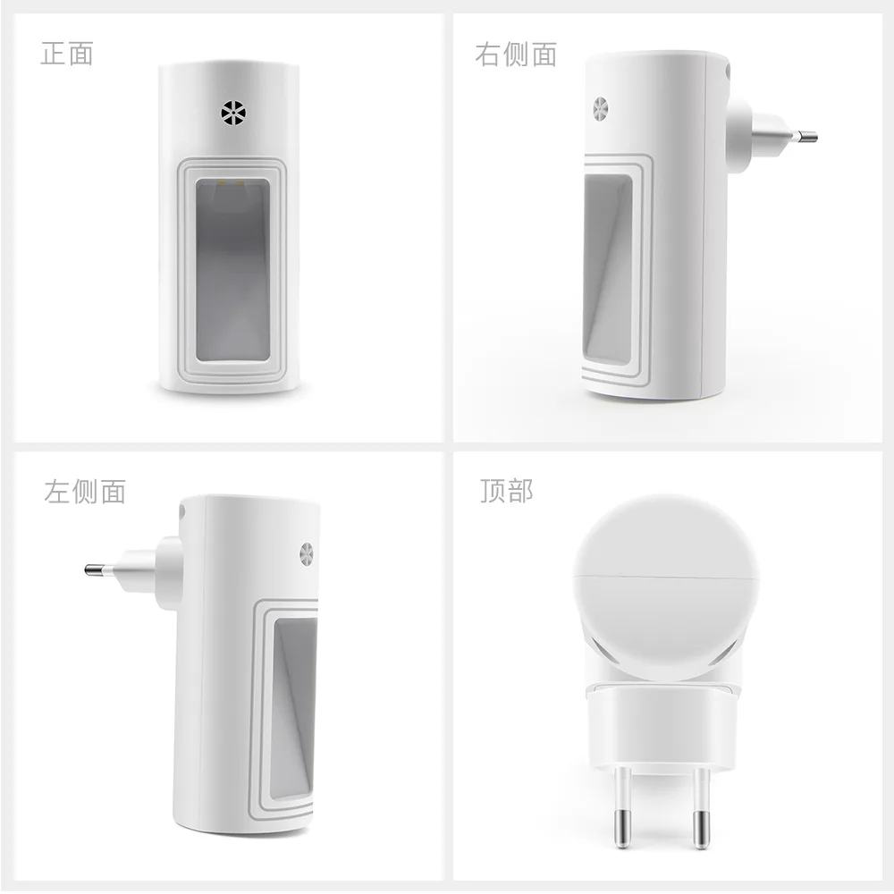 Amazon hot sale models LED night light L803B creative light control night light energy-saving plug-in feeding bedside lamp