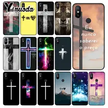 Yinuoda Biblia Jesucristo cristiano Cruz teléfono funda carcasa para Redmi 5 Plus Note 5 Xuiao mi 8 8SE 6 mi X 2 2 S(China)
