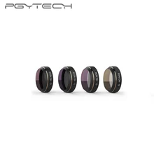 PGYTECH 4pcs/set DJI MAVIC Pro Lens Filters G-HD-ND4 ND8 ND16 ND32 for DJI MAVIC Pro Drone filter