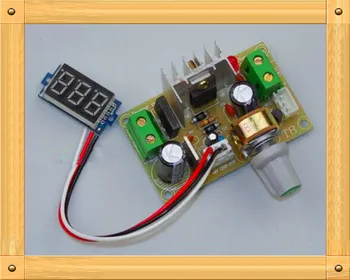 

Free Shipping!!! Power surge plates / step-down power module / adjustable DC power board / LM317 buck converter