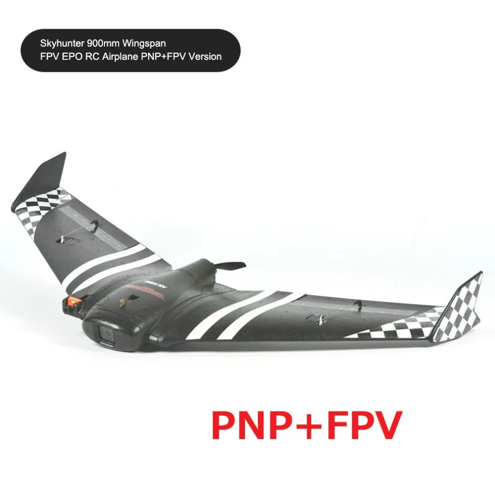 

SONICMODELL Skyhunter 900mm Wingspan FPV EPO RC Airplane PNP+FPV AIO Camera & 5.8G 200mW Vtx Detachable Quick-Release Structure